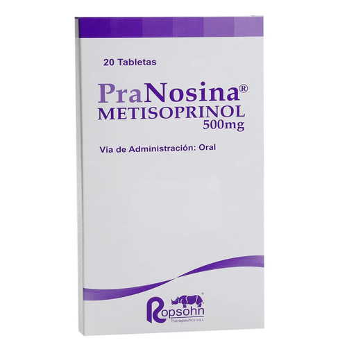 Pranosina 500 Mg 20 Tabletas