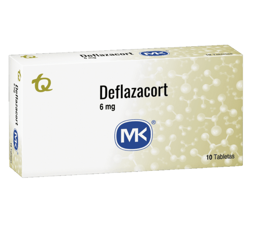 Deflazacort 6 Mg 10 Tabletas Mk
