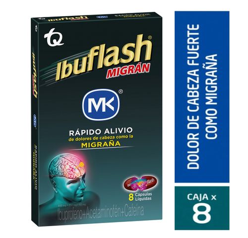 Ibuflash Migran 8  Capsulas