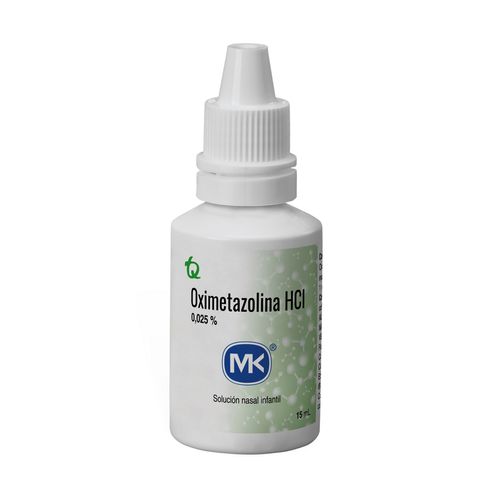 Oximetazolina Nasal 0.025% Solución 15 Ml Mk