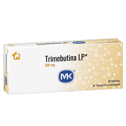 Trimebutina Lp 300 Mg 10 Tabletas Mk