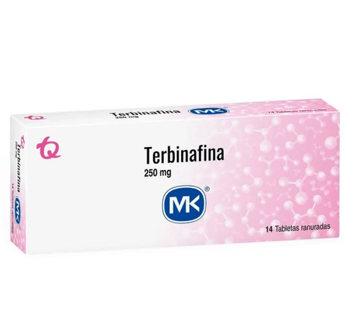 Terbinafina 250 Mg 14 Tabletas Mk