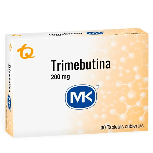 Trimebutina 200 Mg 30 Tabletas Mk