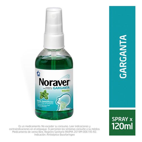 Noraver Menta Spray 120 Ml