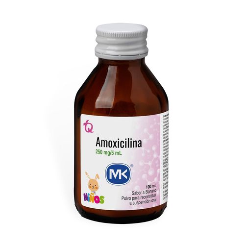 Amoxicilina 250 Mg Suspension 100 Ml Mk