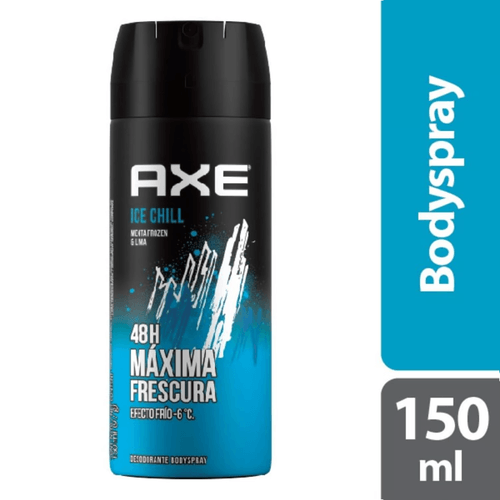 Desodorante Axe  Body Spray  Ice Chill Efec 150 Ml.