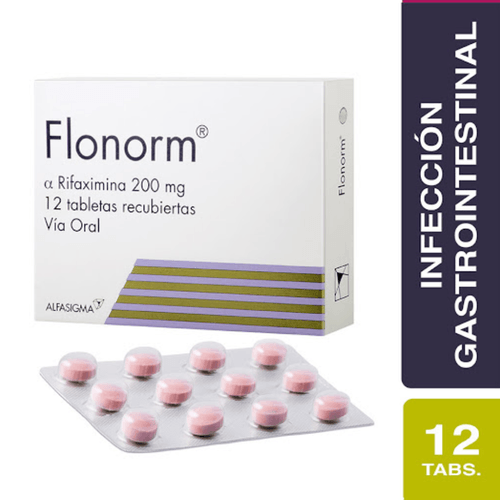 Flonorm 200 Mg 12 Tabletas