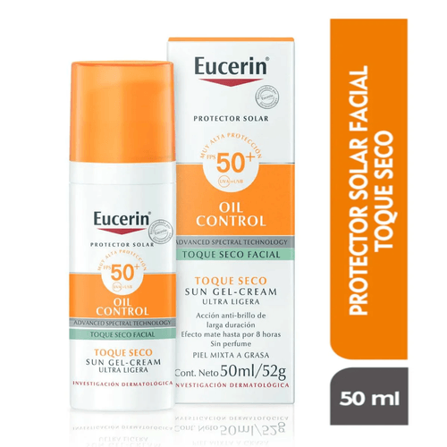 Eucerin Sun Face Oil Control Spf 50 50Ml