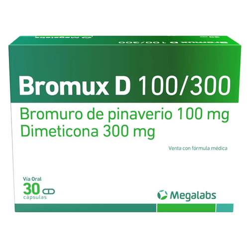 Bromux D 100 Mg 30 Capsulas