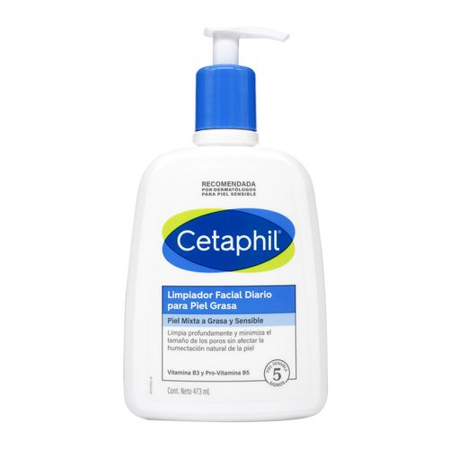 Cetaphil Gel Limpieza Facial Piel Grasa 473ML