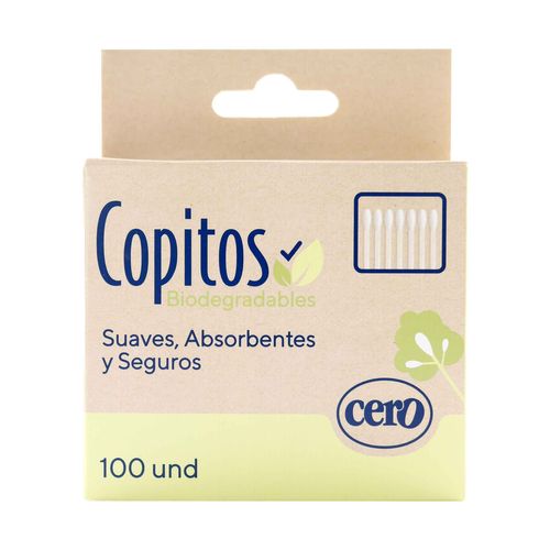 Copitos Ecologicos Cero 100 Unidades