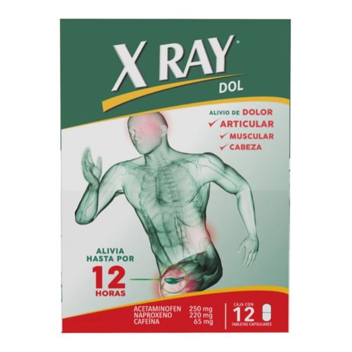 X Ray Dol 12 Tabletas (Sf)