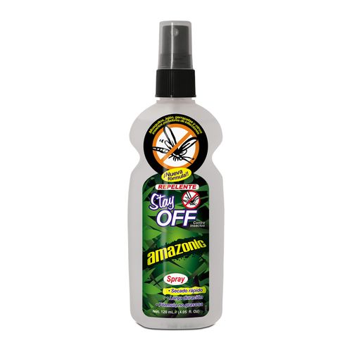 Repelente Stay Off Spray Amazonic 120 ML